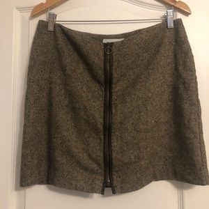 Old Navy zipper Front Mini Skirt